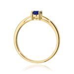 Inel Aur 14K W0685 Safir 0.70ct - Imagine 3