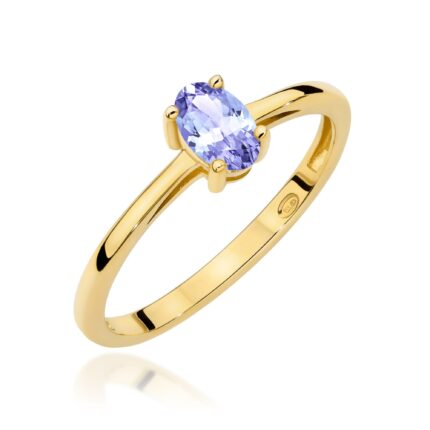 Inel Aur 14K W0685 Tanzanit 0.40ct