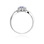 Inel Aur 14K cu Tanzanit 0.15 ct - Imagine 11