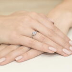 Inel Aur 14K cu Tanzanit 0.15 ct - Imagine 12
