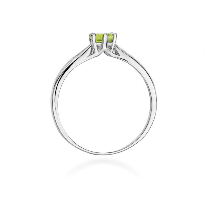 Inel Aur 14k cu Peridot 0.60 ct - Imagine 11