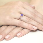 Inel Aur 14K cu Tanzanit 0.50 ct - Imagine 11