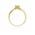 Inel Aur 14k cu Peridot 0.60 ct - Imagine 3
