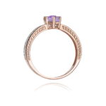 Inel Aur 14k cu Ametist 0.50 ct - Imagine 10