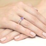 Inel Aur 14k cu Ametist 0.50 ct - Imagine 11