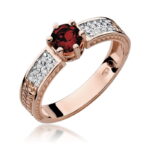 Inel Aur 14k cu Rubin 0.50 ct - Imagine 8