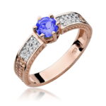 Inel Aur 14K cu Tanzanit 0.50 ct - Imagine 8