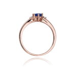 Inel Aur 14k cu Safir 0.50 ct - Imagine 10
