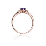 Inel Aur 14K cu Tanzanit 0.50 ct - Imagine 10