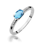 Inel Aur 14K W077 Topaz 0.50ct - Imagine 9