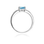 Inel Aur 14K W077 Topaz 0.50ct - Imagine 11