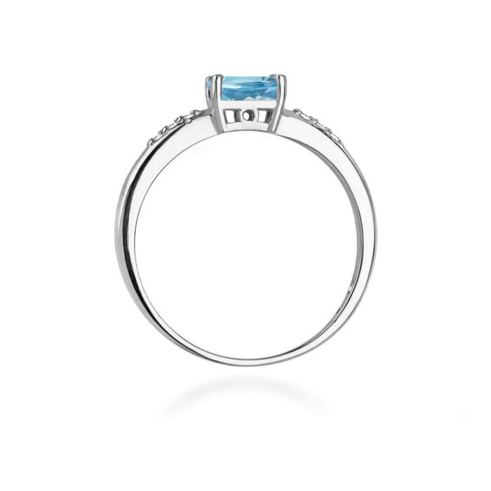 Inel Aur 14K W077 Topaz 0.50ct - Imagine 11
