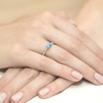 Inel Aur 14K W077 Topaz 0.50ct - Imagine 8