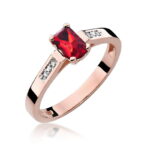 Inel Aur 14k cu Rubin 0.80 ct - Imagine 7