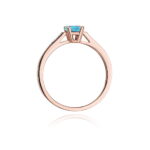 Inel Aur 14K cu Topaz 0.65 ct - Imagine 10