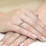 Inel Aur 14K cu Diamant Natural 0.08 ct - Imagine 7