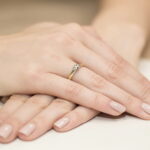 Inel Aur 14K W088 Diamant 0.05ct - Imagine 4