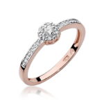Inel Aur 14k cu Diamant 0.09 ct - Imagine 8