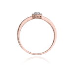 Inel Aur 14k cu Diamant 0.09 ct - Imagine 10