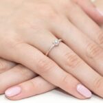 Inel Aur 14k cu Diamant 0.09 ct - Imagine 11
