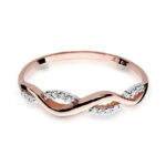 Inel Aur 14k cu Diamant 0.07 ct - Imagine 9