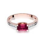 Inel Aur 14k cu Rubin 0.80 ct - Imagine 9