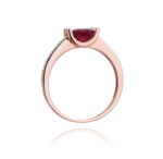 Inel Aur 14k cu Rubin 0.80 ct - Imagine 10