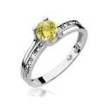 Inel Aur 14K W106 Peridot 0.60ct - Imagine 9