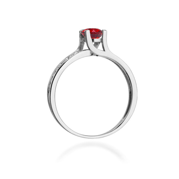 Inel Aur 14K W106 Rubin 0.60ct - Imagine 11