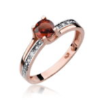Inel Aur 14k cu Garnet 0.60 ct - Imagine 8