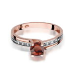 Inel Aur 14k cu Garnet 0.60 ct - Imagine 9