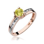 Inel Aur 14K W106 Peridot 0.60ct - Imagine 5