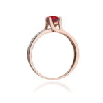 Inel Aur 14K W106 Rubin 0.60ct - Imagine 7