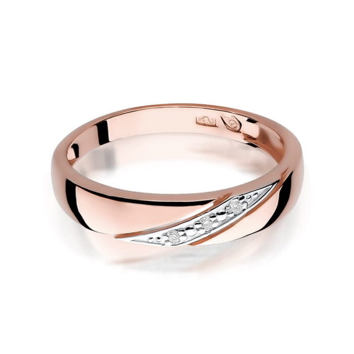 Inel Aur 14K cu Diamant 0.02 ct - Imagine 9