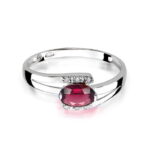 Inel Aur 14K W119 Rodolit 0.50ct - Imagine 10