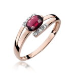 Inel Aur 14K W119 Rodolit 0.50ct - Imagine 5