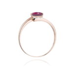 Inel Aur 14K W119 Rodolit 0.50ct - Imagine 7