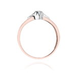 Inel Aur 14K cu Diamant 0.12 ct - Imagine 10