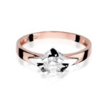 Inel Aur 14k cu Diamant 0.50 ct - Imagine 6