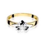 Inel Aur 14K cu Diamant Natural 0.25 ct - Imagine 6