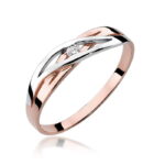 Inel Aur 14K cu Diamant 0.05 ct - Imagine 8