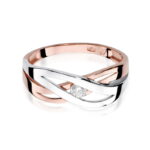 Inel Aur 14k cu Diamant 0.10 ct - Imagine 9