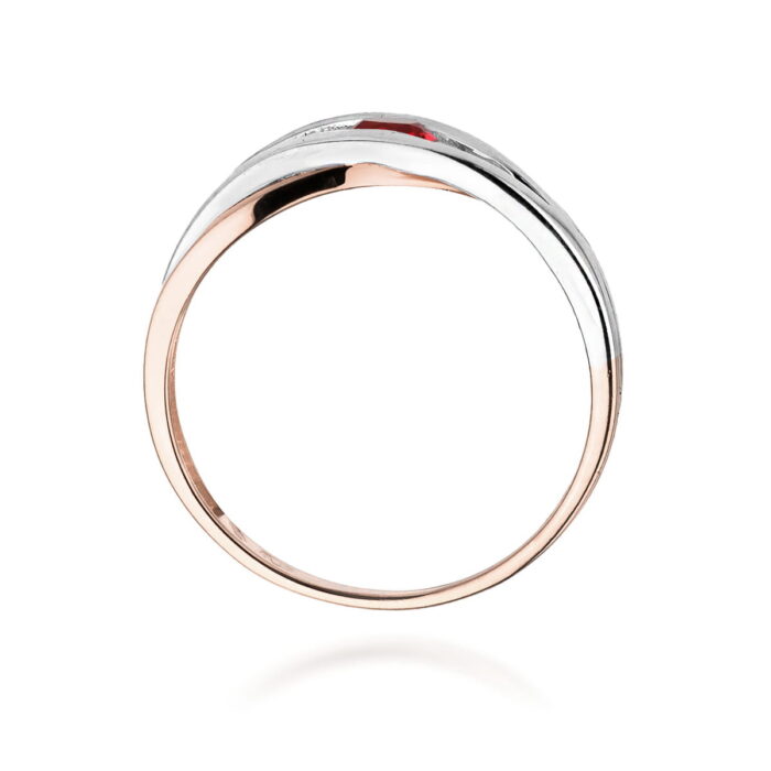 Inel Aur 14K W156 Rubin 0.15ct - Imagine 7