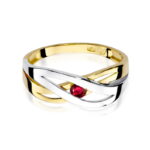 Inel Aur 14K W156 Rubin 0.15ct - Imagine 2