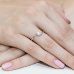 Inel Aur 14K cu Diamant 0.05 ct - Imagine 11
