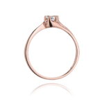 Inel Aur 14K cu Diamant 0.10 ct - Imagine 10