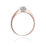 Inel Aur 14K cu Diamant 0.12 ct - Imagine 10