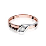 Inel Aur 14K cu Diamant 0.10 ct - Imagine 9