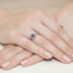 Inel Aur 14k cu Safir 0.70 ct - Imagine 11