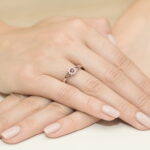Inel Aur 14k cu Rubin 0.15 ct - Imagine 11